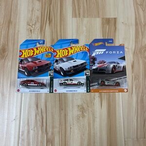 ALFA ROMEO HOT WHEEL LOT (3PC)